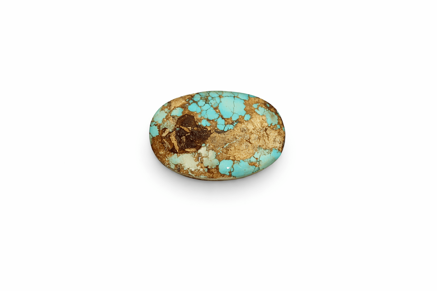Original Nishapuri Irani Firoza Turquoise Stone 17 Carat at Rohi Gems