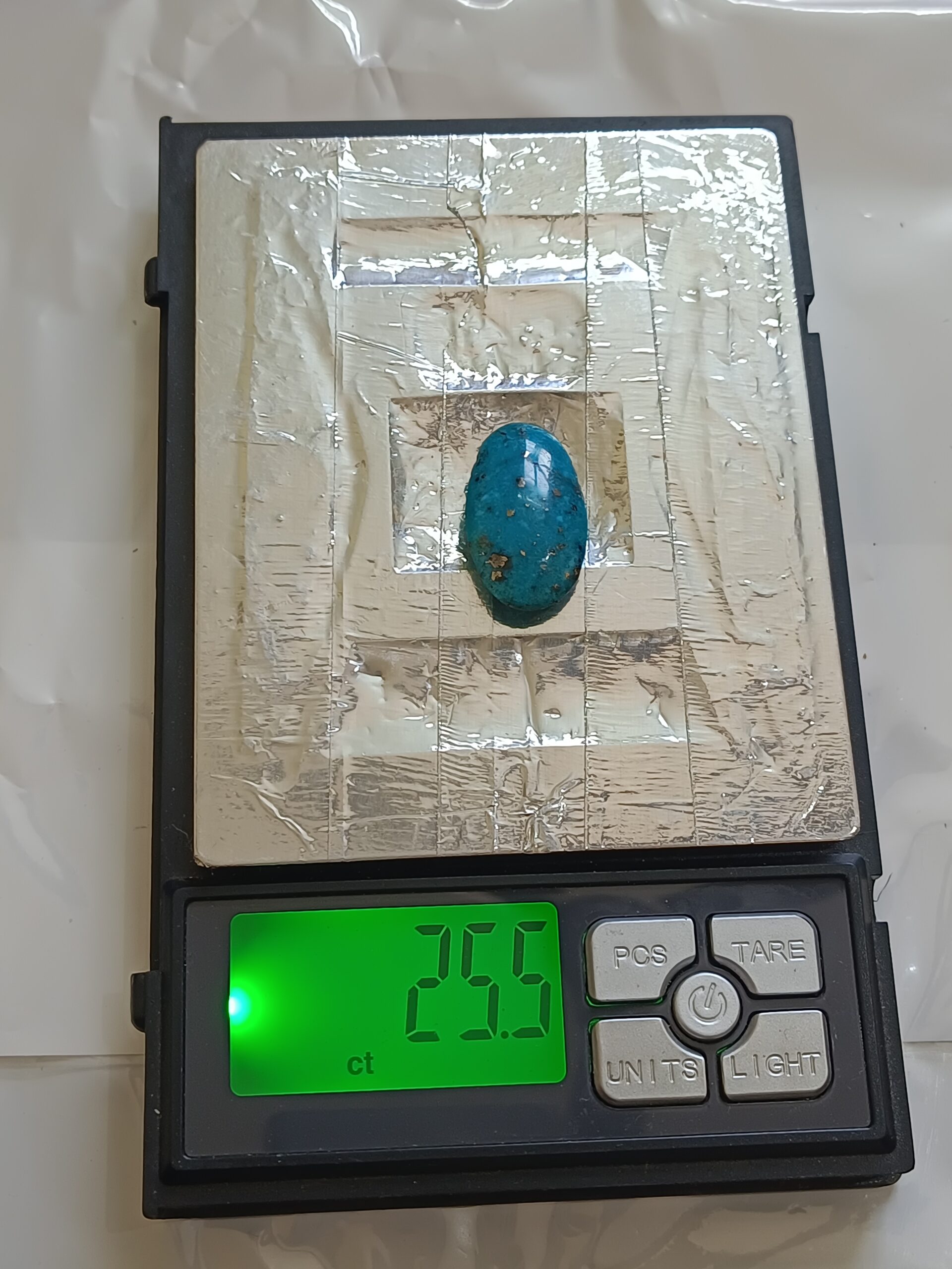 Irani Firoza Stone Original Price – Kirmani 25 Carat Blue Sky - Image 3