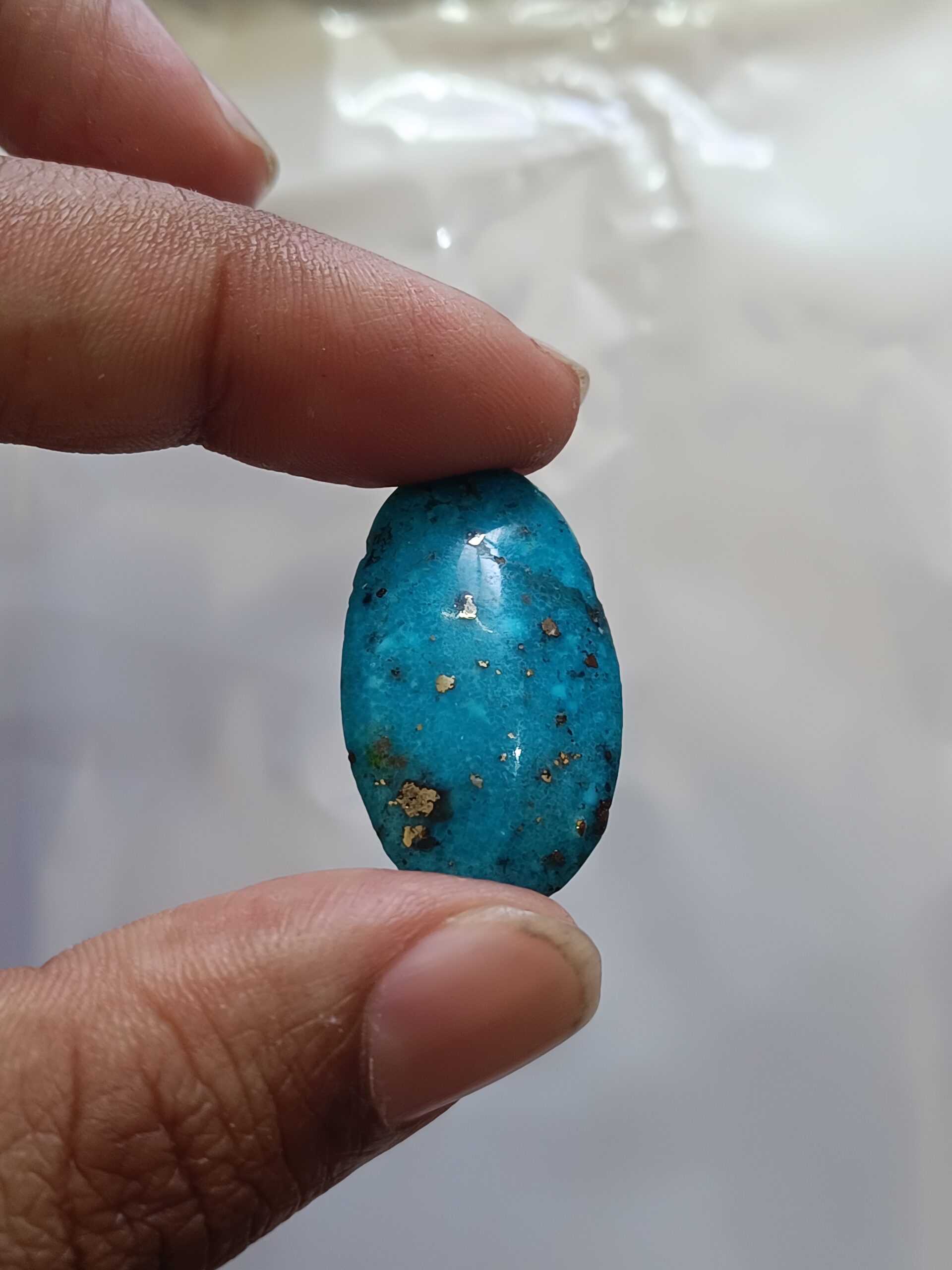 Irani Firoza Stone Original Price – Kirmani 25 Carat Blue Sky - Image 4