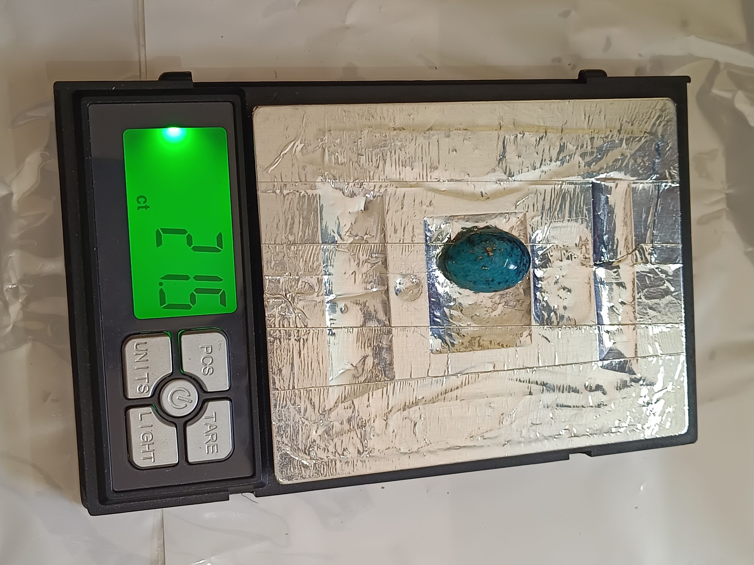 Original Kirmani Firoza Stone Persian Turquoise 3 - Image 3