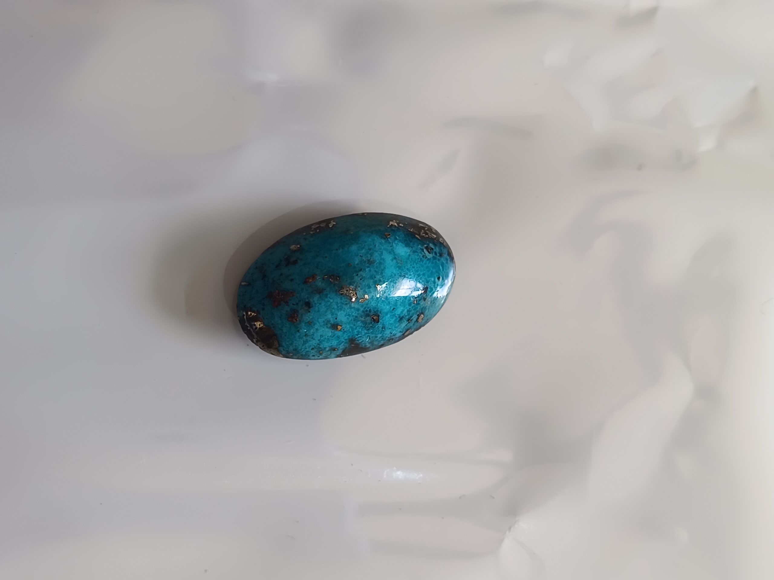 Smooth Polish Kirmani Firoza - Loose Stone for Custom Jewelry