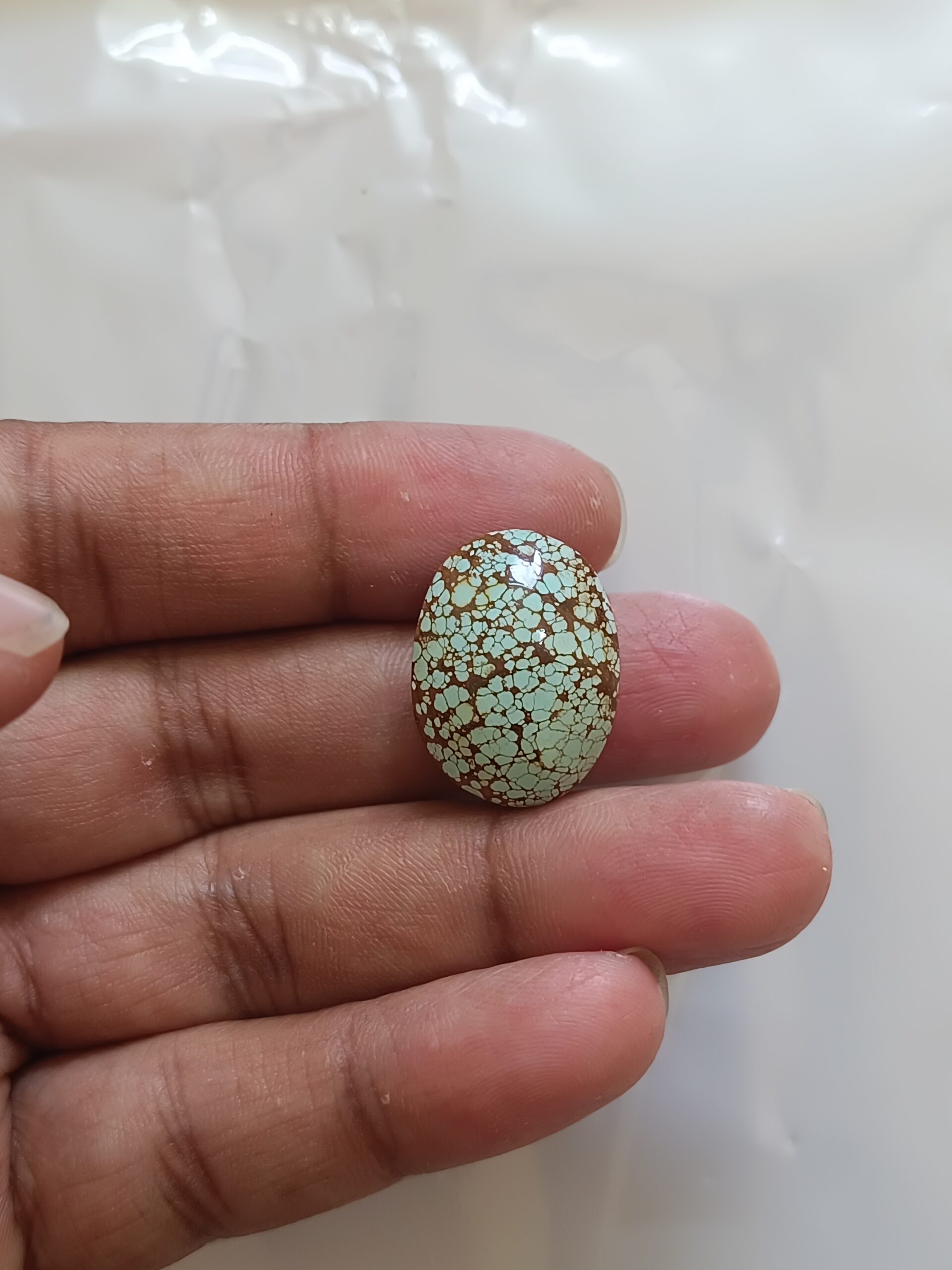 Nishapuri Irani Firoza Turquoise Stone 24 Carat