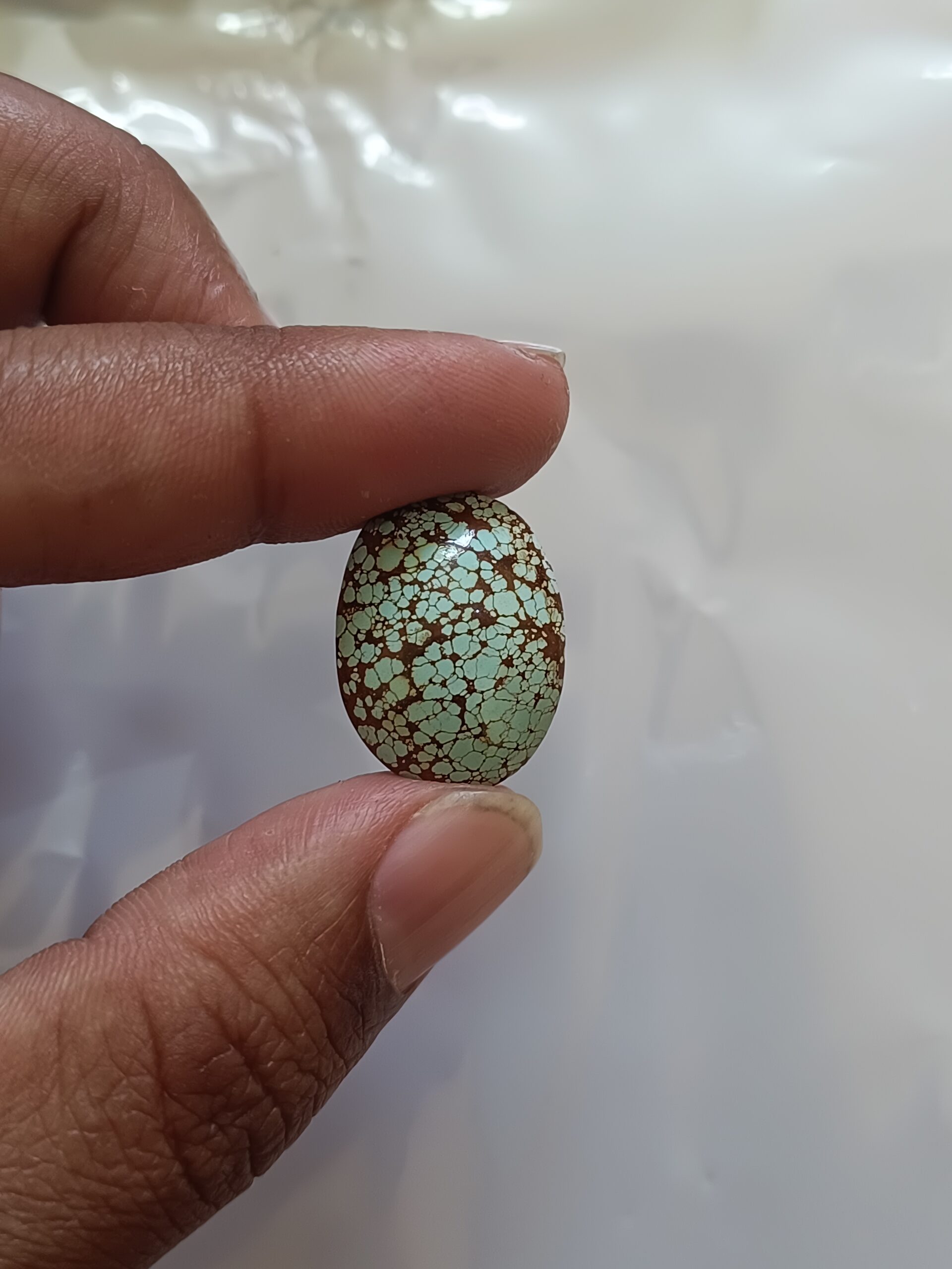 Nishapuri Irani Firoza Turquoise Stone 24 Carat