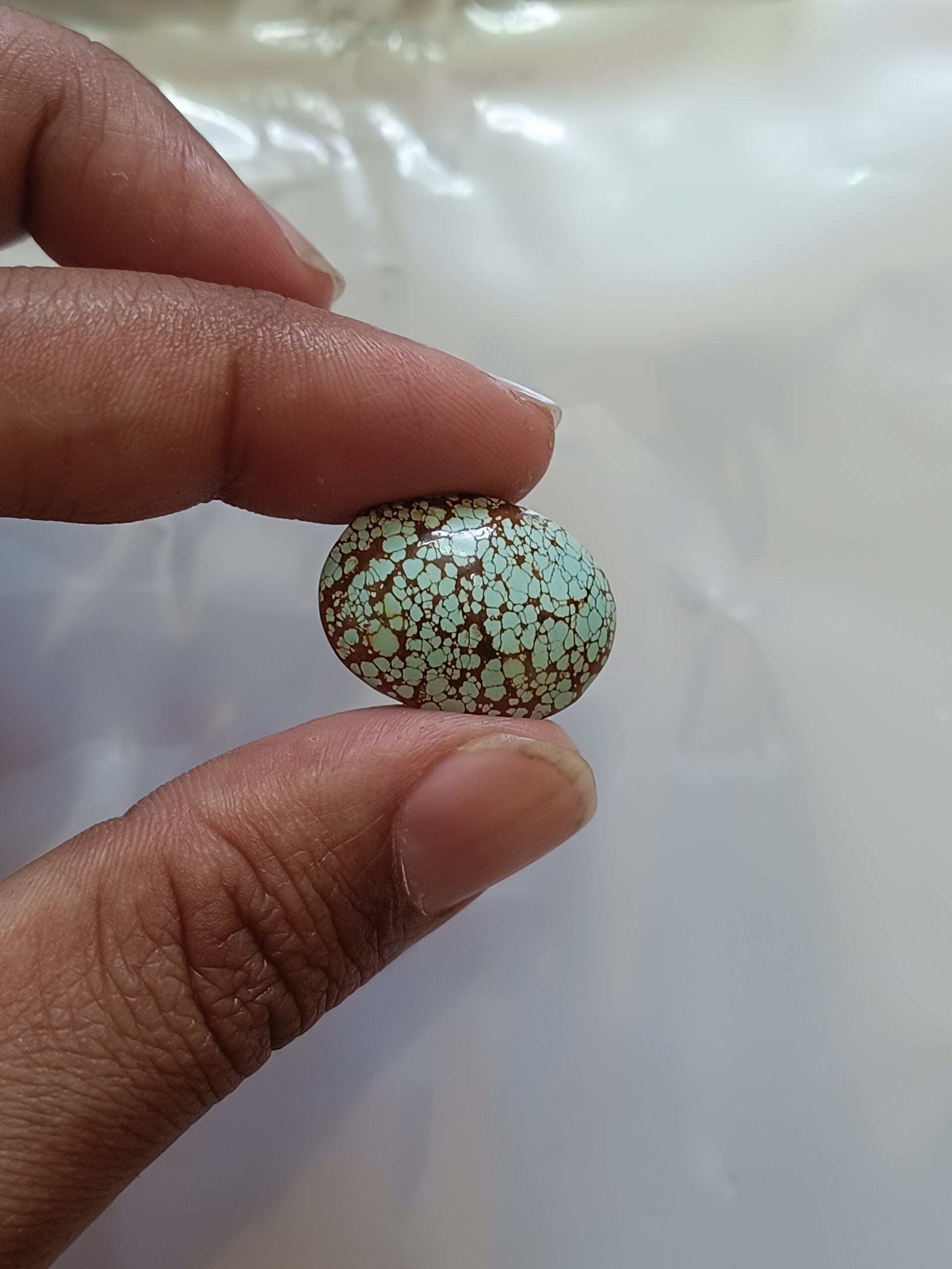 Nishapuri Irani Firoza Turquoise Stone 24 Carat