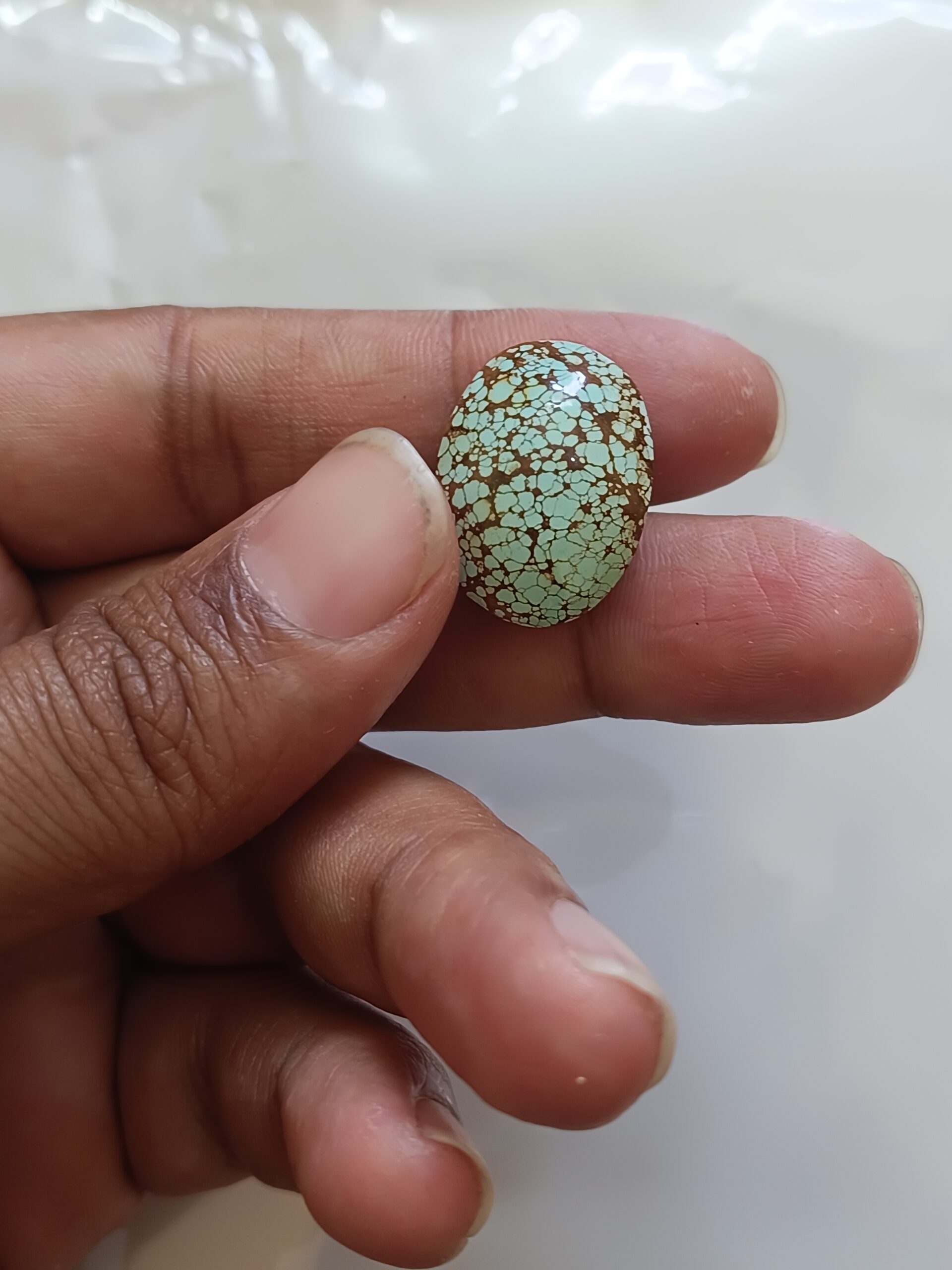 Nishapuri Irani Firoza Turquoise Stone 24 Carat