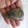 Irani Firoza Kirmani Turquoise Stone with Pyrite - 204 carat