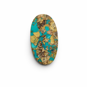 Nishapuri Irani Firoza Turquoise Stone 18 Carat