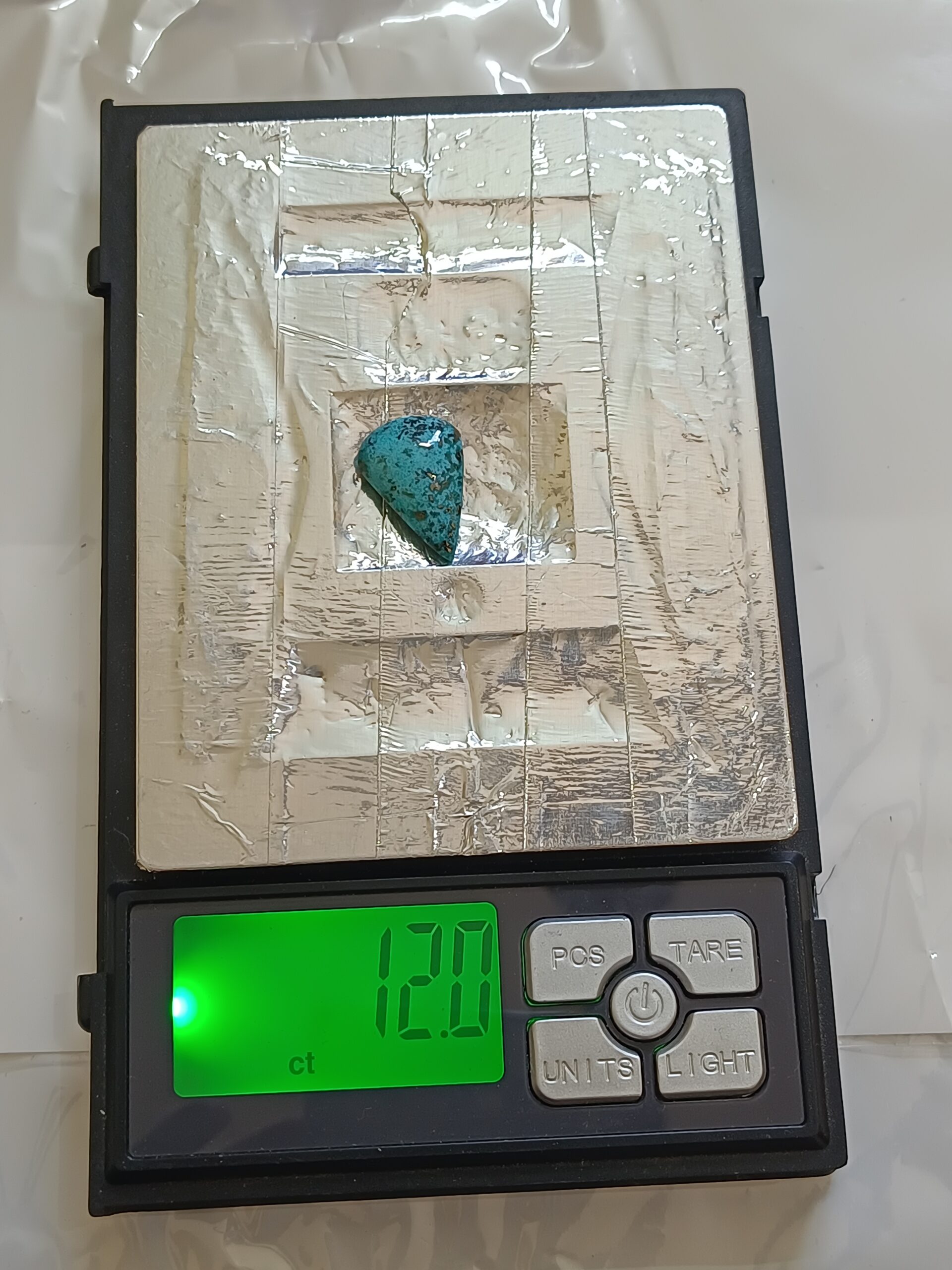 Irani Firoza Stone 12 carat