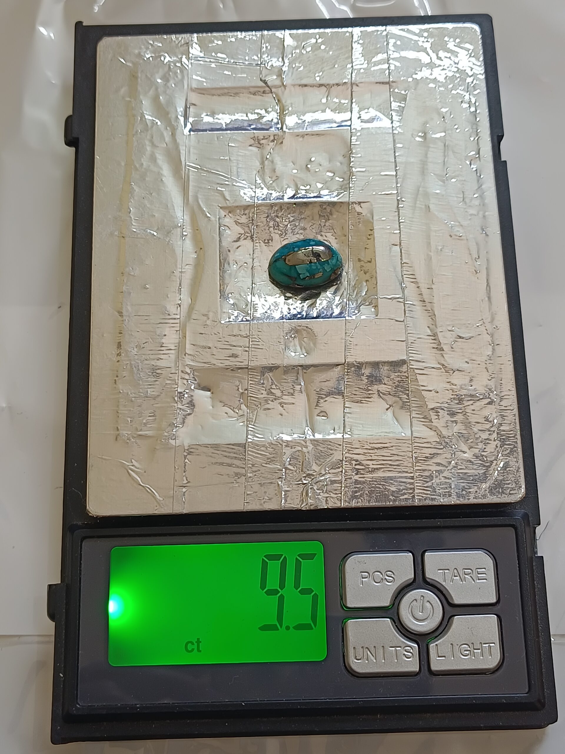 Irani Firoza Stone 9 carat (Sky Blue Firoza Stone) - Image 3