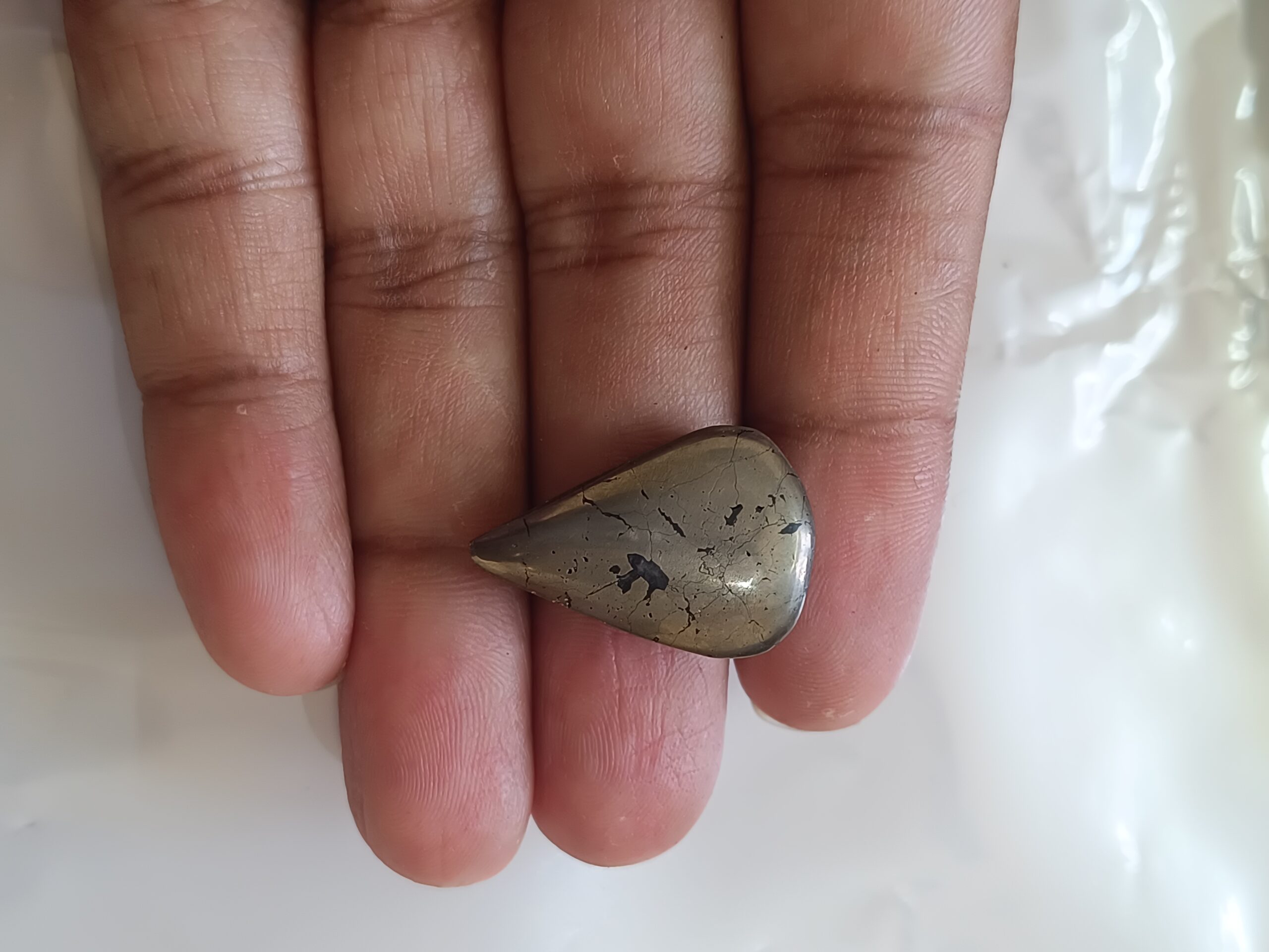 Irani Firoza Kirmani Stone (Turquoise) - 31 carat