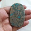 Irani Firoza Kirmani Turquoise Stone with Pyrite - 406 carat