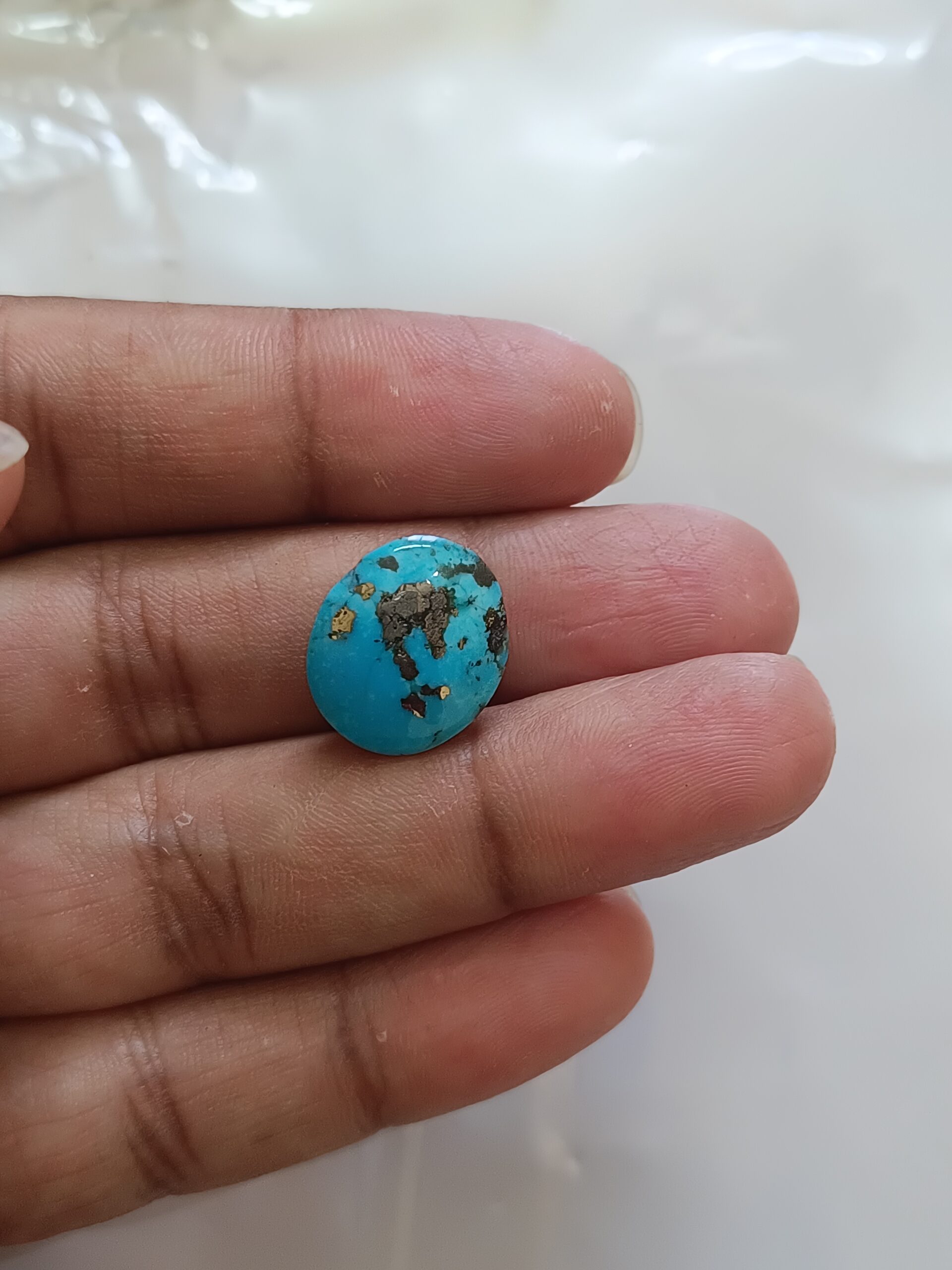 Certified Natural Irani Firoza Kirmani Stone 11 carat