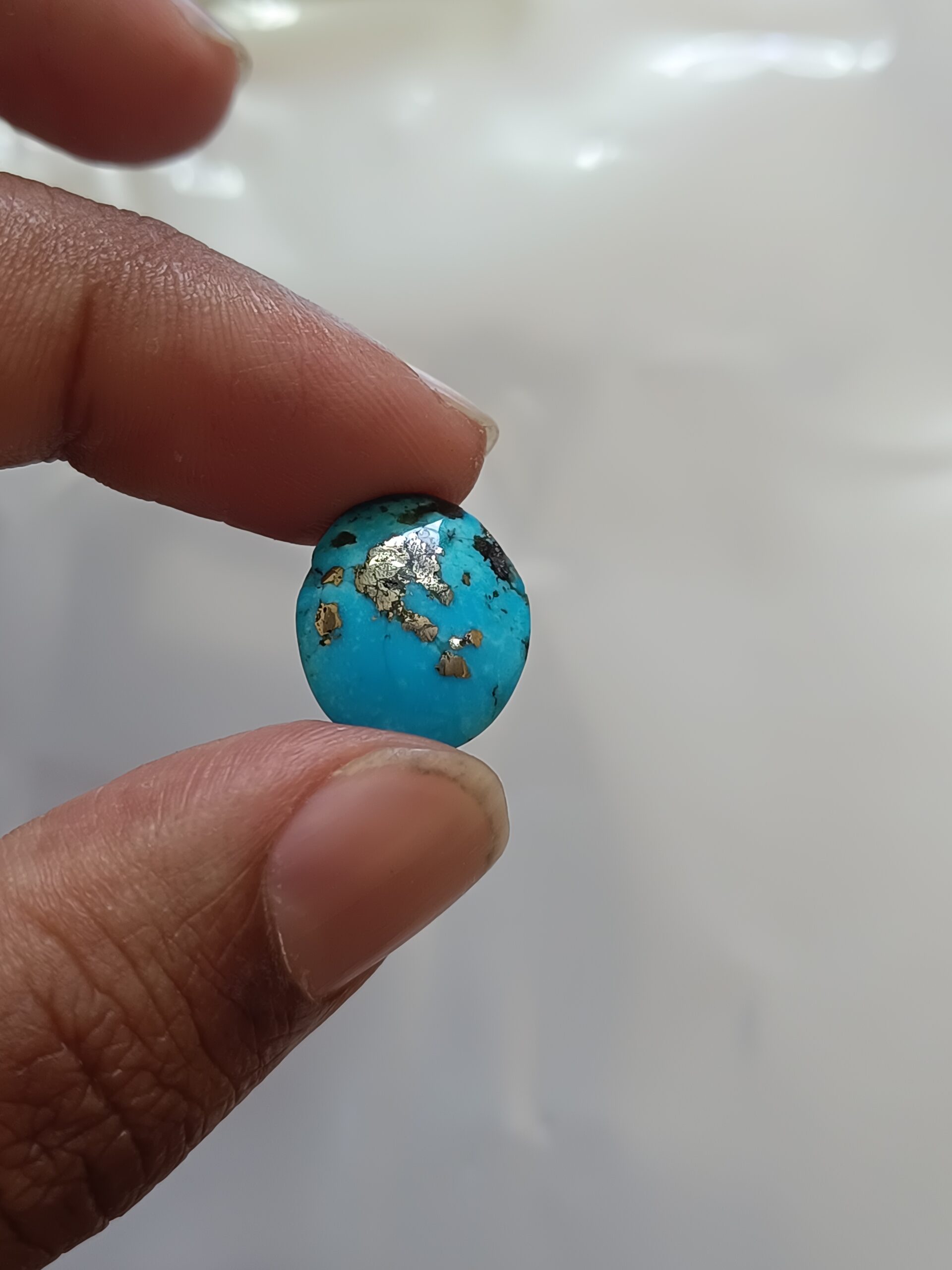 Certified Natural Irani Firoza Kirmani Stone 11 carat