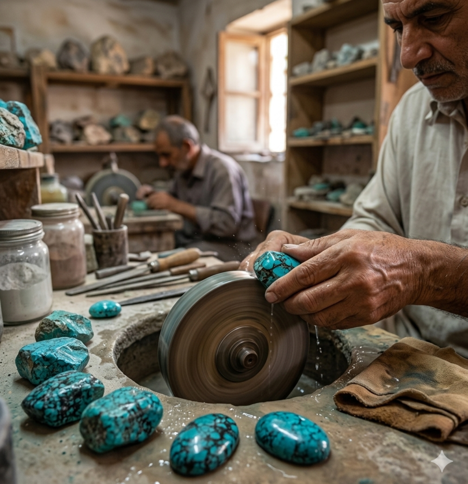 Irani Firoza Stone - ROHIGEMS